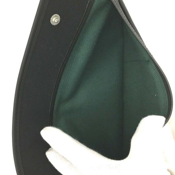 Dunhill Canvas Wallet Bifold Black Green - Picture 6 of 9